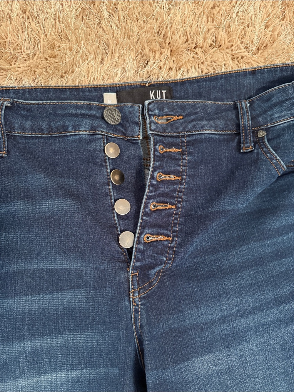 Kut from the Kloth Connie Fab Ab Ankle Skinny High-Rise Button-Fly Jeans - Picture 2 of 7